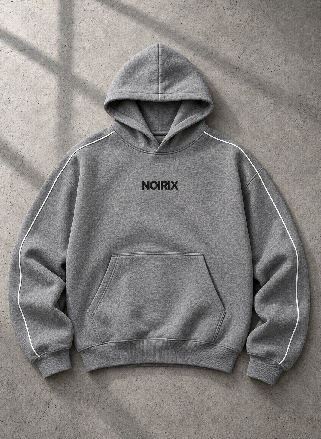 Piped Shadow Pullover Set grey preview